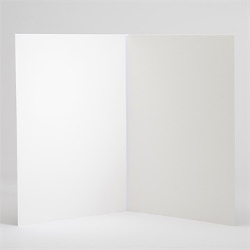 Livret de messe mariage création vierge pliée - Intérieur du livret