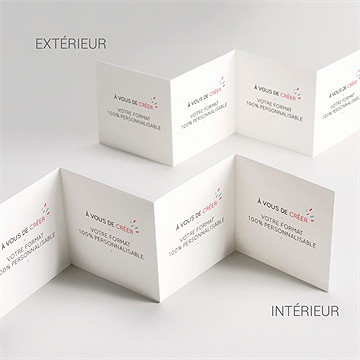 Remerciement mariage a vous de jouer 100% - Vue détaillée