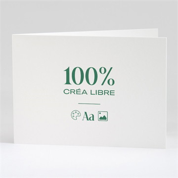 Carte pliée - paysage