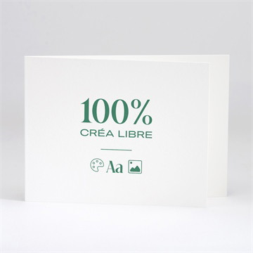 Carte pliée - paysage