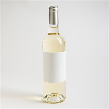 Etiquette de bouteille naissance accordéon 100% à inventer ! - Mise en situation