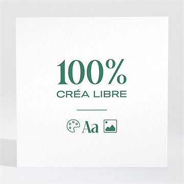 Remerciement naissance vierge 9,5x9,5cm