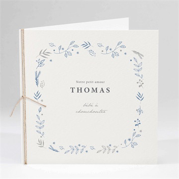 Carte pliée - carré