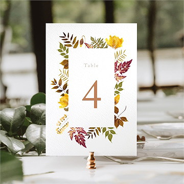 Numéro de table mariage subliminal - Mise en situation