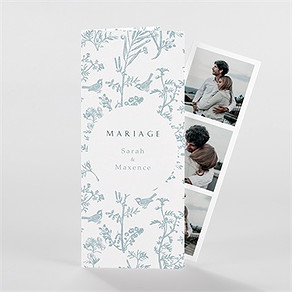 Faire-part mariage jouy exclusif photomaton