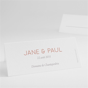 Marque-place mariage son eclat