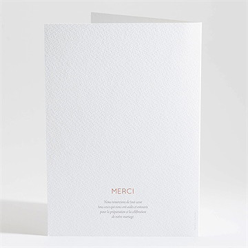 Livret de messe mariage son eclat - Dos du livret