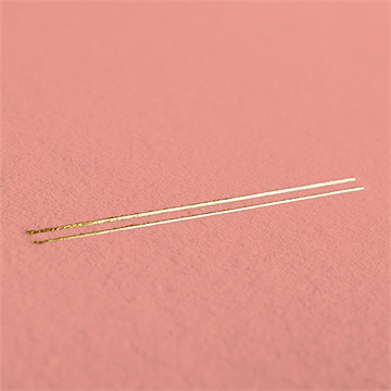 Faire-part naissance sobre et chic dorure - Détail du faire-part