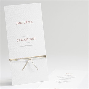 Menu mariage son eclat