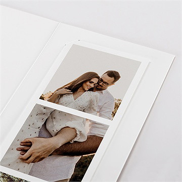 Faire-part mariage mariage original photomaton - Détail du faire-part