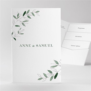 Faire-part mariage la belle histoire pocketfold