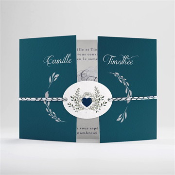 Carte 2 volets - paysage