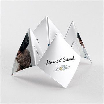 Faire-part mariage guinguette cocotte