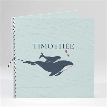 Carte pliée - carré