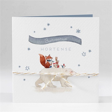 Carte pliée - portrait