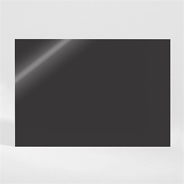 Faire-part de baptême gravure rosée magnet - Dos du faire-part