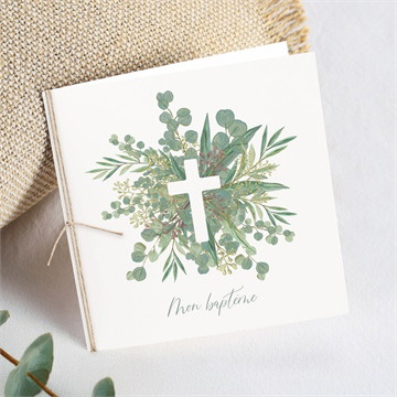 Carte pliée - carré