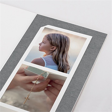 Faire-part communion communion symboles photomaton - Détail du faire-part