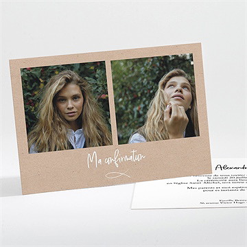 Faire-part confirmation puissance