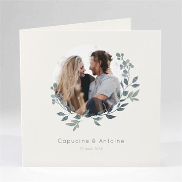 Faire-part mariage rien que nous