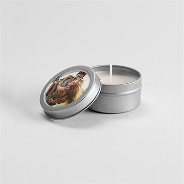 Bougie mariage notre promesse - argent - Mise en situation