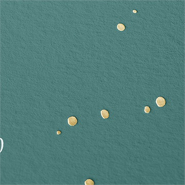 Faire-part naissance tendre pousse dorure - Marquage à chaud OR