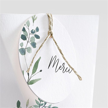 Boîte de dragées mariage bouquet provençal étui - Détail de la boîte