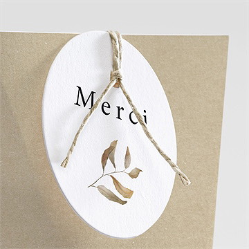 Boîte de dragées mariage notre bouquet champêtre étui - Détail de la boîte