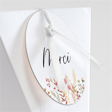 Boîte de dragées mariage incandescent étui - Détail de la boîte