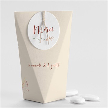 Boîte à dragées - Étui