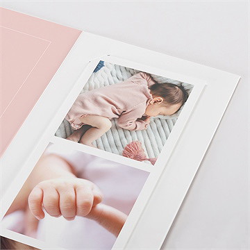 Faire-part naissance graine de fille photomaton - Détail du faire-part