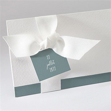 Faire-part mariage so let love grow pochette - Détail du faire-part