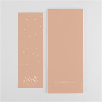 Faire-part naissance ses petits petons photomaton - Dos du faire-part