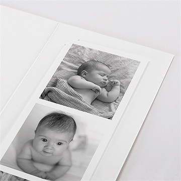 Faire-part naissance mes petits pictos photomaton - Détail du faire-part