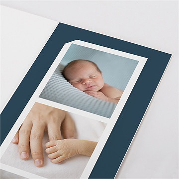 Faire-part naissance mon tout premier photomaton - Détail du faire-part