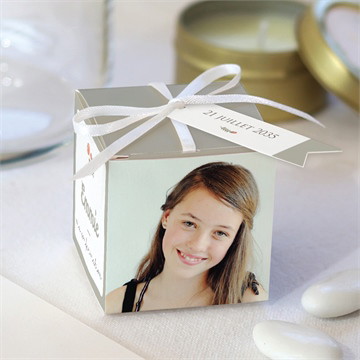 Boîte de dragées confirmation initiale