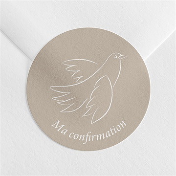 Sticker confirmation spontané