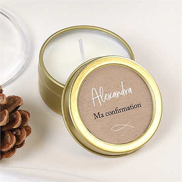 Bougie confirmation puissance