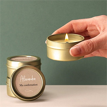 Bougie confirmation puissance - Bougie allumée