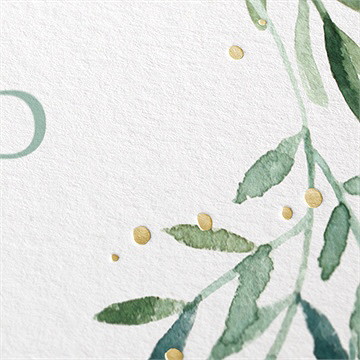 Faire-part confirmation esprit poétique - Détail du faire-part