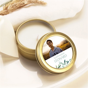 Bougie confirmation esprit poétique