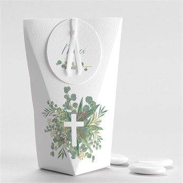 Boîte de dragées communion en grâce étui
