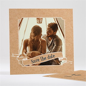 Save the Date mariage notre moment