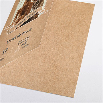 Livret de messe mariage notre moment - Détail du livret