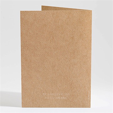 Livret de messe mariage notre moment - Dos du livret