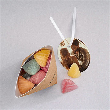 Boîte surprise mariage notre moment - Intérieur de la boîte