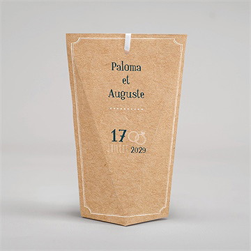 Boîte surprise mariage notre moment - Dos de la boîte