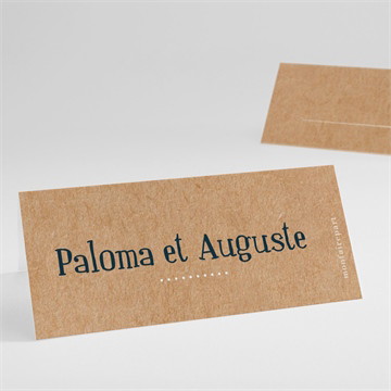 Marque-place mariage notre moment