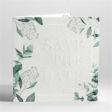 Faire-part mariage sauvage