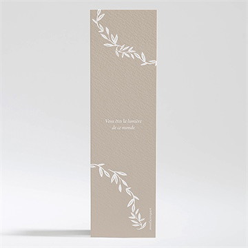 Signet profession de foi ma profession - Dos du signet